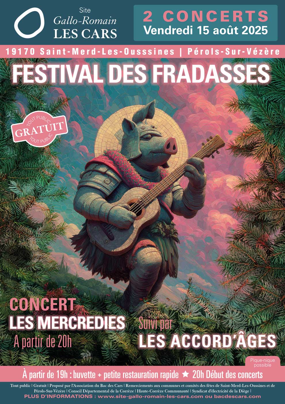 Festival des Fradasses, 2 concerts